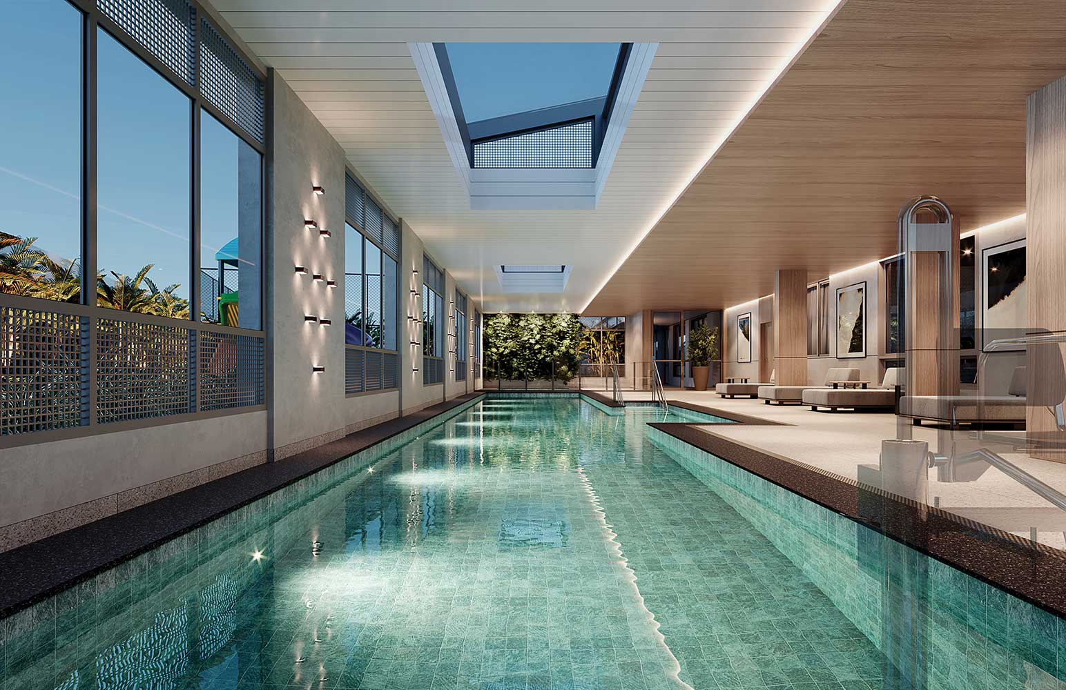 Arkadio Brooklin Piscina Adulto Coberta Big