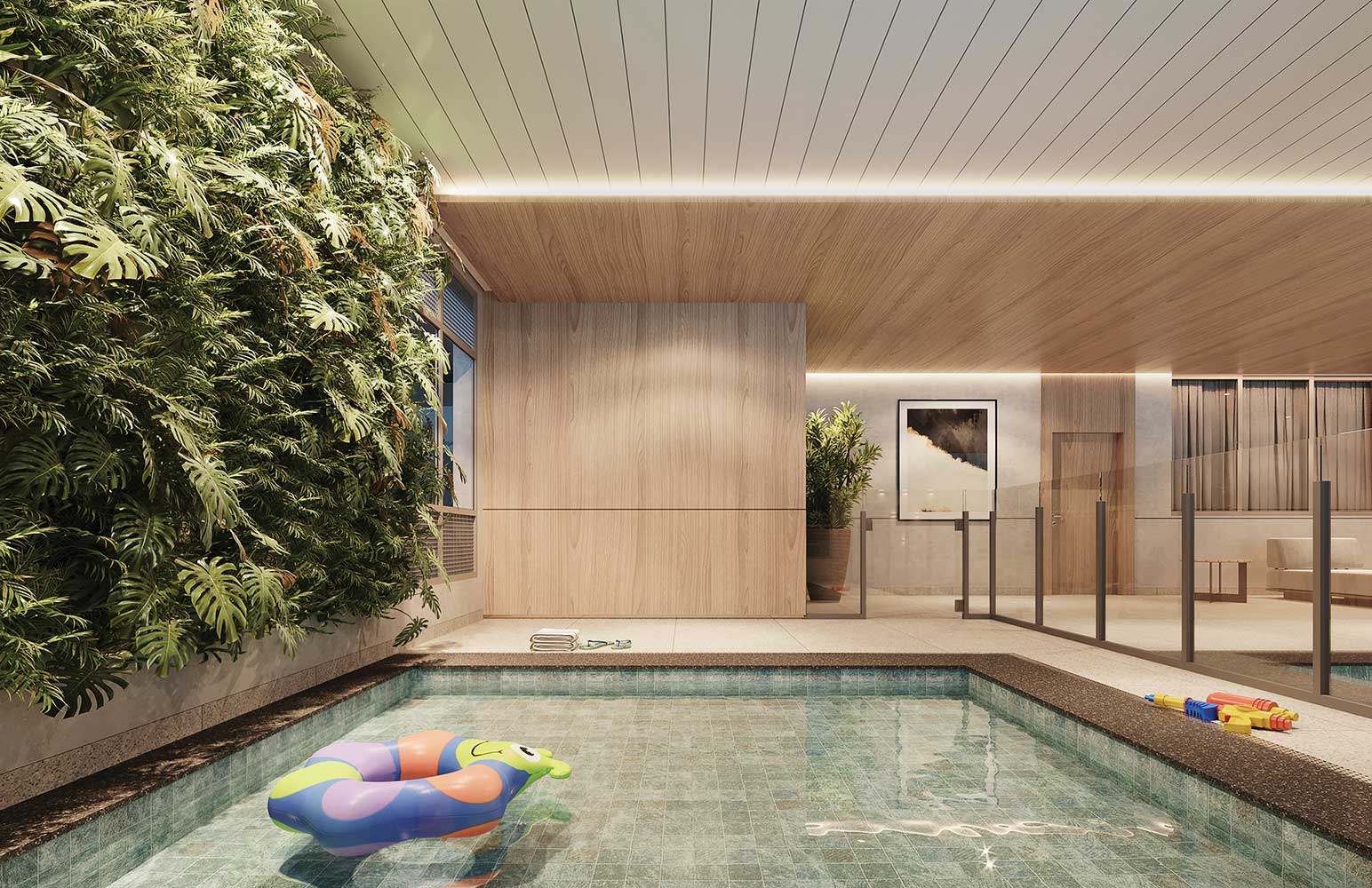Arkadio Brooklin Piscina Infantil Coberta Big